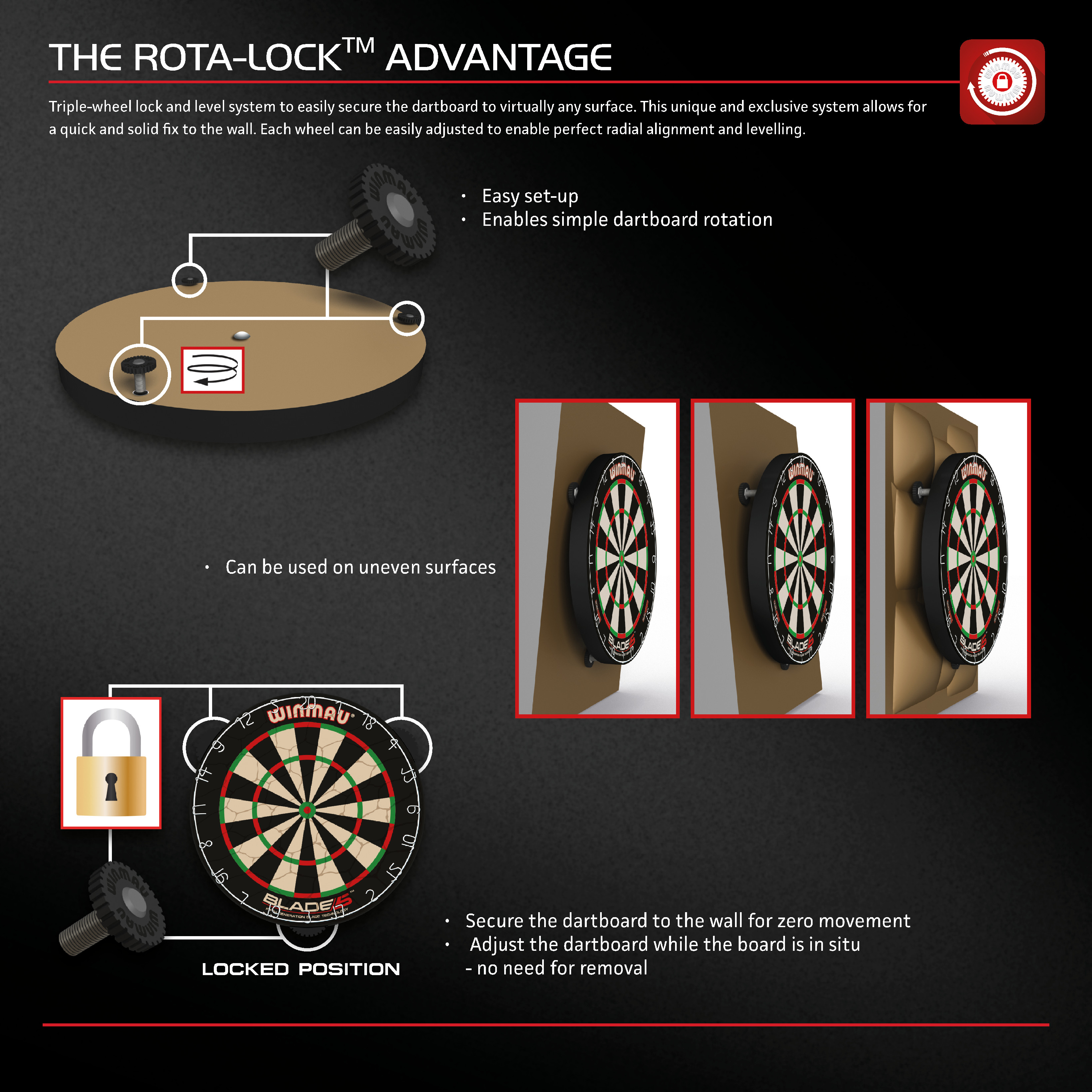 Winmau Sisalový terč Blade 5